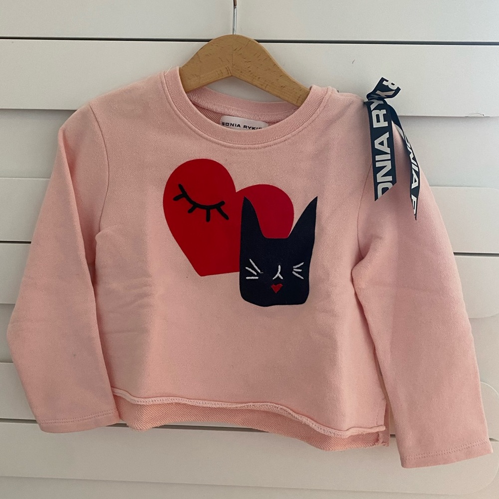 Sonia Rykiel pink sweatshirt
